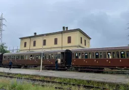 Il treno in stazione